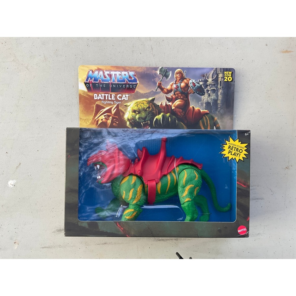 Masters of the‎ Universe Battle Cat Fighting Tiger Retro Play Action Figure